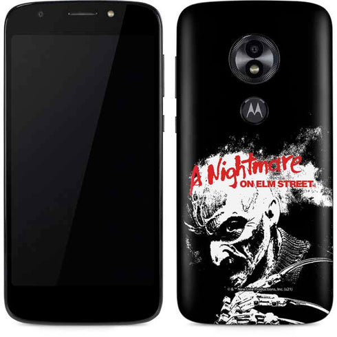 A Nightmare on Elm Street Moto E5 Play Skin